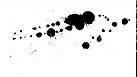 Ink Drops on Dry Paper 30 | Motion Graphics - Envato elements