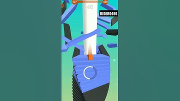 Stack Ball level 427 | android,iOS gameplay | #Shorts #Games offline games |RIDER0496