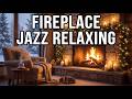 🔥 Fireplace Lounge Jazz – Cozy Focus Music for Late Night Work