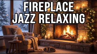 🔥 Fireplace Lounge Jazz – Cozy Focus Music for Late Night Work