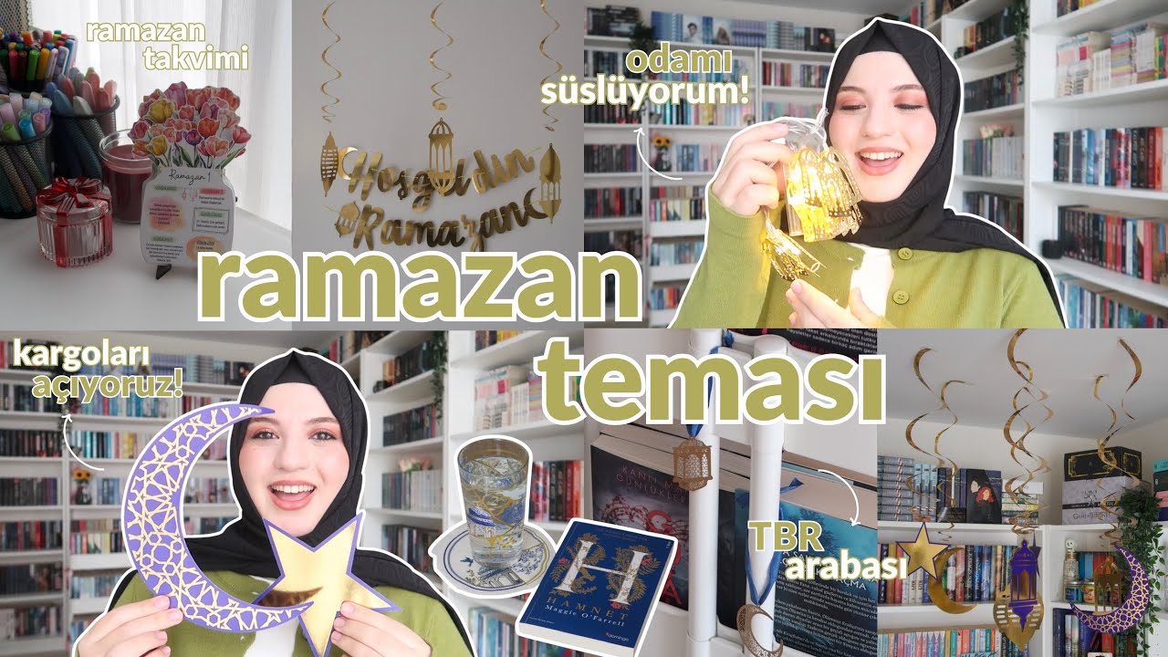 odamı ramazan temasında süslüyorum! 🌙 (kargolar, temizlik, yeni ev düzeni…) | ramazan günleri 2