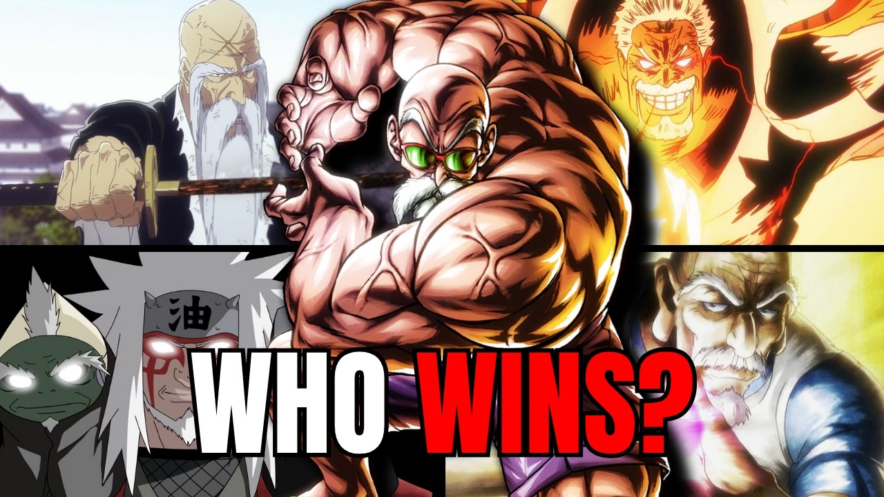 Roshi vs Anime Masters Isn't Close! | Dragon Ball vs Anime