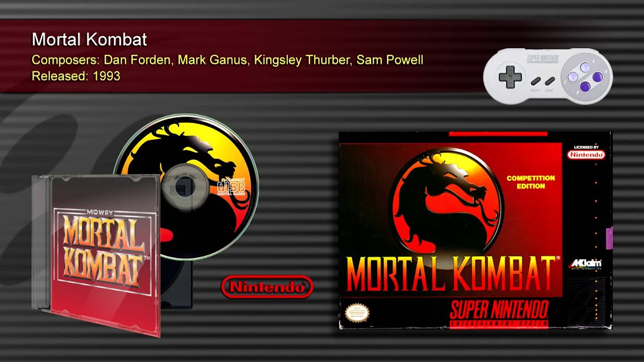 File:Mortal Kombat - SNES - Album Art.png - Video Game Music Preservation  Foundation Wiki