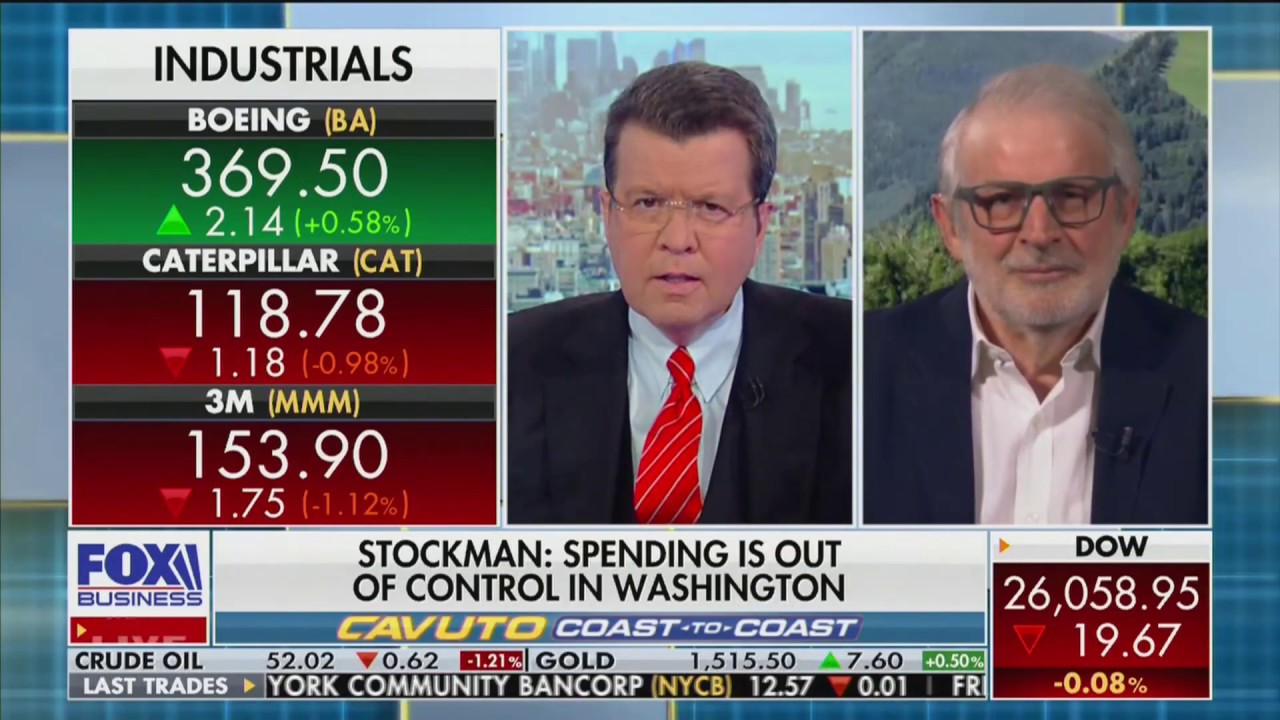 Stockman: We’re Heading into a Horrendous Fiscal Crisis in 2020
