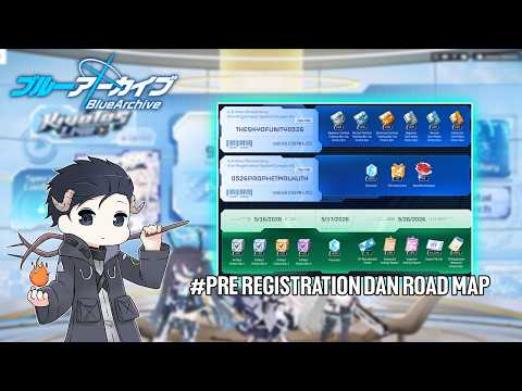 Road Map + Redeem Code || BLUE ARCHIVE INDONESIA