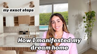 THE LAW OF ATTRACTION: HOW TO MANIFEST ANYTHING (I got my dream house)