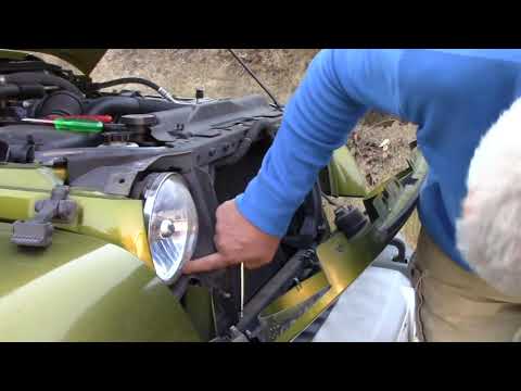 Jeep Wrangler How To Replace Headlight Bulbs