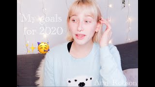 my goals for 2020 // New Years resolution