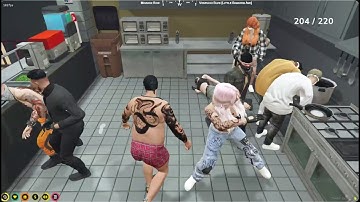 Prison Banter turns into Brawl Hydra VS Rust | NoPixel 3.0 GTA RP