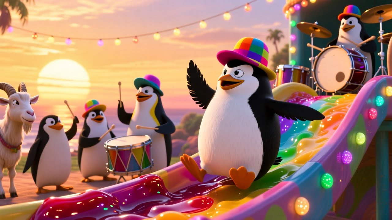 Penguin’s Carnival Day 🐧🎡👶 | Fun Learning Adventure for Kids | Preschool Carnival Fun