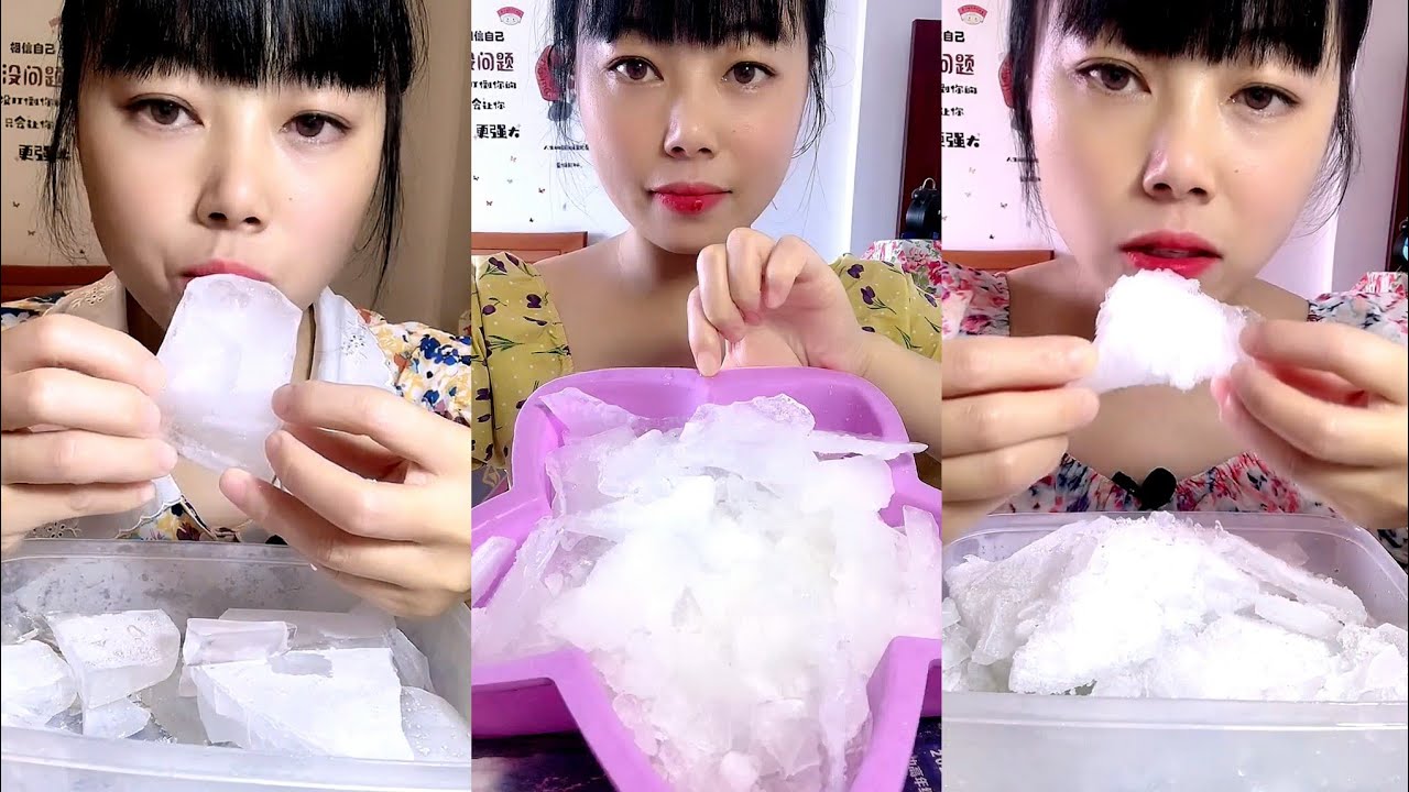ZHAOFENG | HARD ICE / CRUSHED ICE / WHITE ICE. ICE EATING my favorite