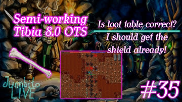 Getting Vampire Shield! #3 - Semi-working Tibia 8.0 OTS #35