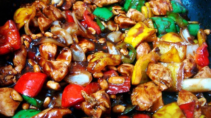 FRANGO XADREZ ORIGINAL (Kung Pao) #frangoxadrez #receitachinesa #desaf