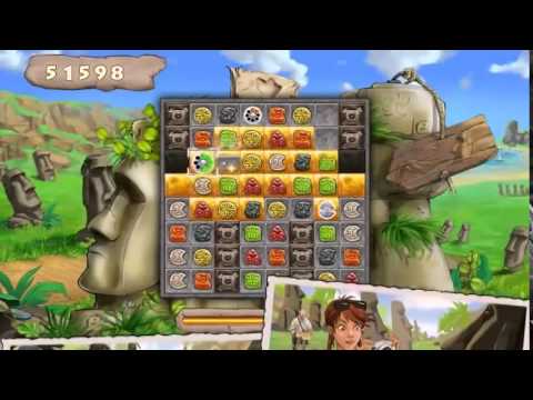 Бесплатные игры онлайн  Jewel Keepers Easter Island   PSP
