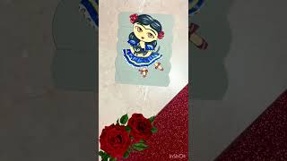 🇺🇦 Frida Cahlo #artshorts #artstory #artschool #artwork #coloring