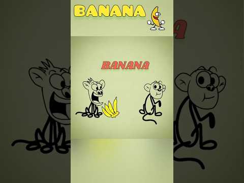 Banana #shorts banana cartoon video #banana  #story #cartoon #viral #comedy #funny #trending #money