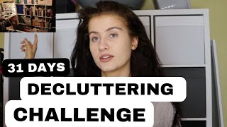 DECLUTTERING 500 THINGS in 31 DAYS / 1 month minimalist challenge (clean up with me)