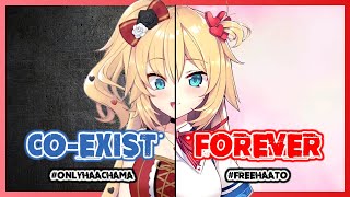 Haachama' split identity crisis is getting out of hand! #freehaato #onlyhaachama [Eng Sub/Hololive]