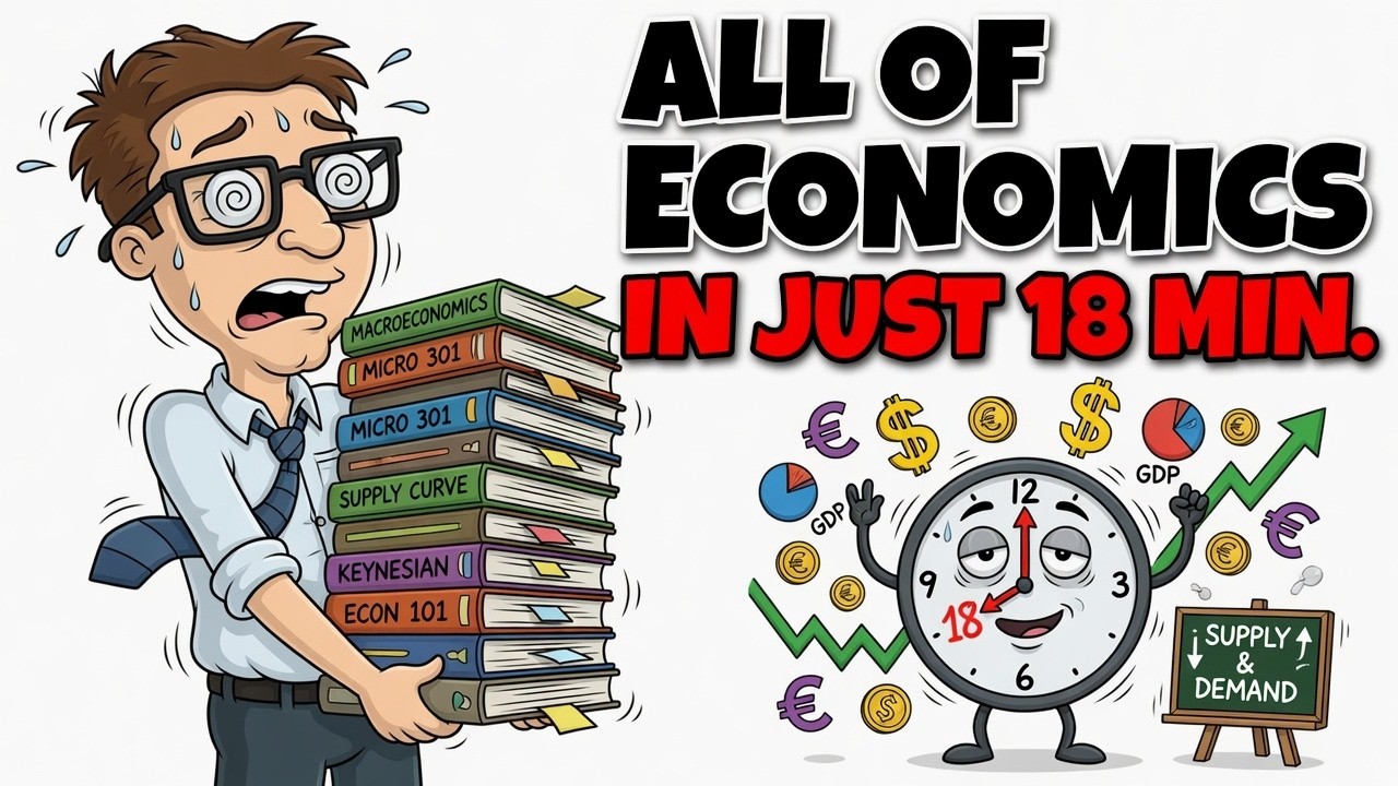 ALL OF ECONOMICS Explained in Just 18 Minutes: The Only Video You Need