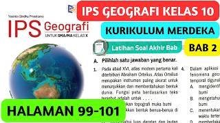Kunci Jawaban Geografi Kelas 10 Halaman 99 - 101 Latihan Soal Akhir BAB 2 Kurikulum Merdeka