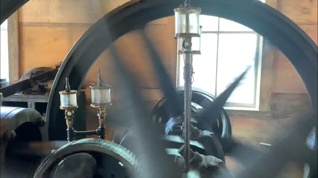 Titusville Olin Gas Oilfield Engine at 2021 Dublin NH Engine Show YouTube