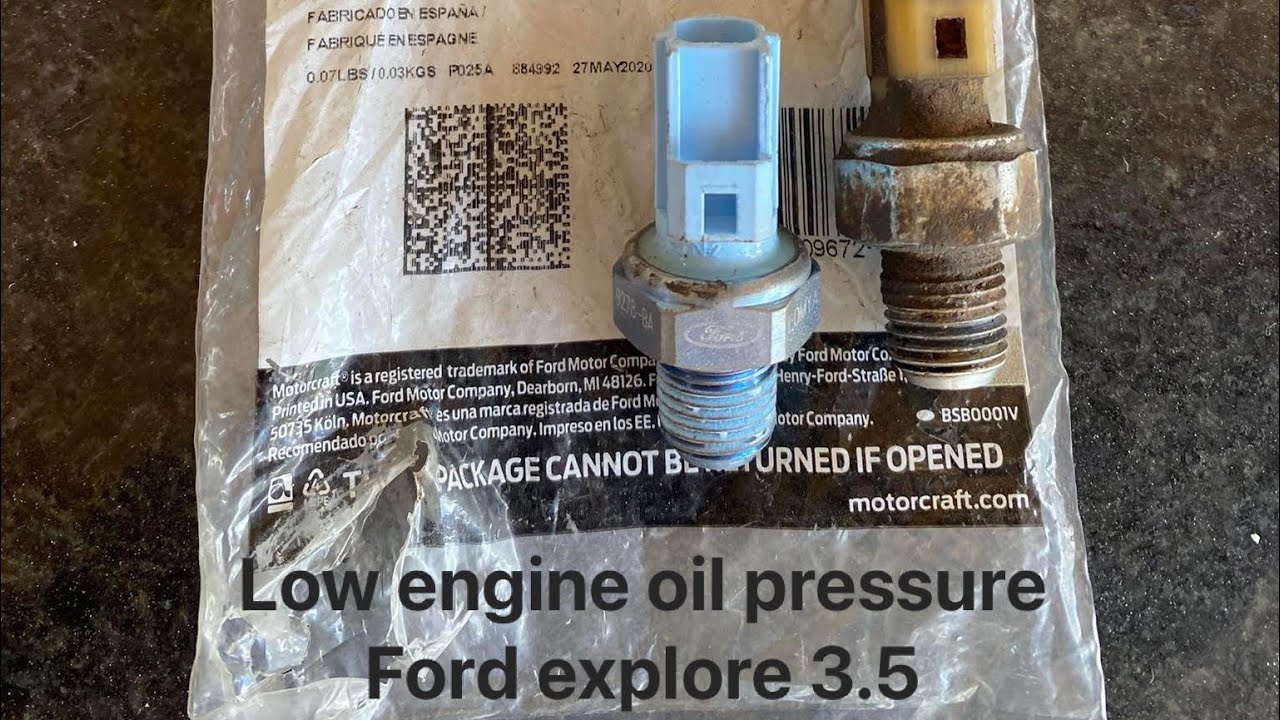 Ford Explorer Low Engine Oil Pressure