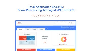Indusface Total Application Security for AWS - Registration Video