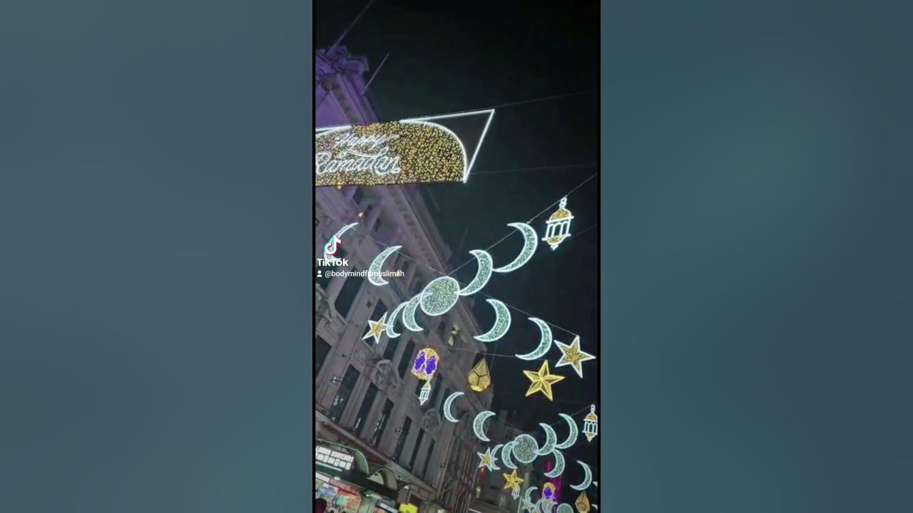 ramadan lights piccadilly circus