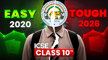 ICSE Boards 2026 will be Toughest -Class 10 (Proof is here)😲