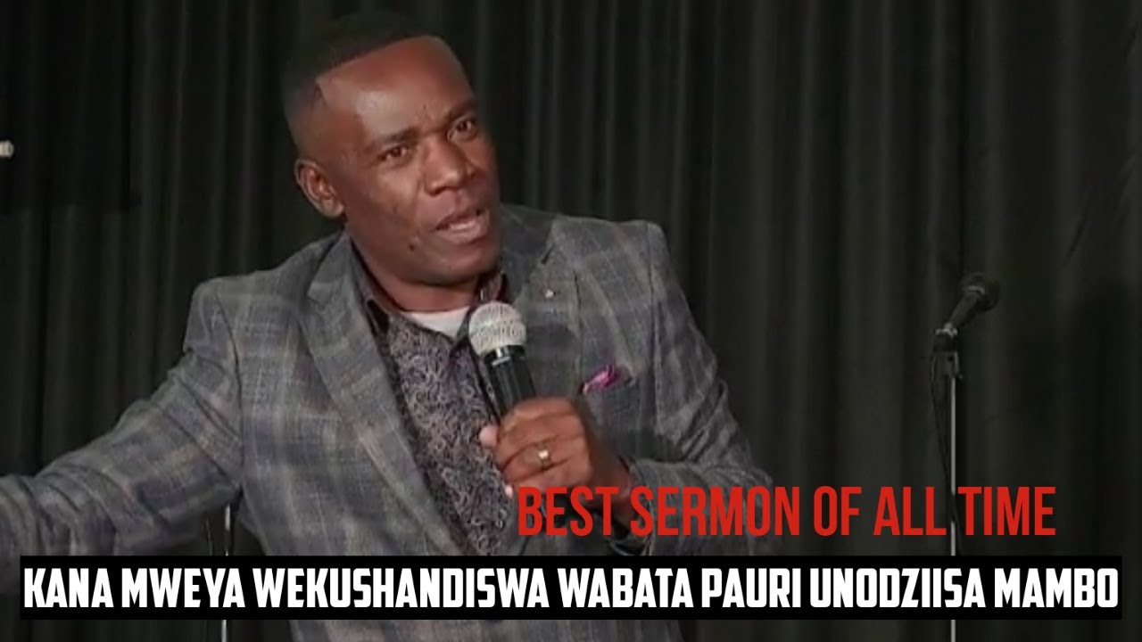 Evangelist T Muparinga - KANA MWEYA WEKUSHANDISWA WABATA PAURI UNODZIISA MAMBO...( Powerful sermon )
