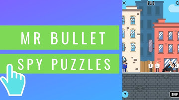 Mr Bullet - Spy Puzzles | iOS / Android Mobile Gameplay