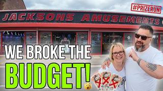 STARTING #PRIZERUN at JACKSONS AMUSEMENTS MABLETHORPE... We Got Carried Away! 😳 screenshot 4