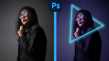 Neon Light Effect Photoshop Tutorial in An Easy Way