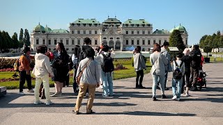 Vienna Walk, 300 Years Belvedere, Happy Birthday! May 2023 | 4K Hdr