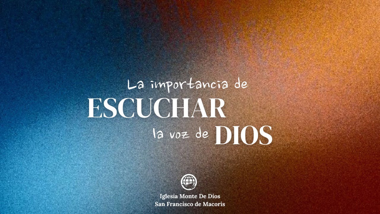 La importancia de escuchar la voz de Dios - Pastora Luz del Alba ...