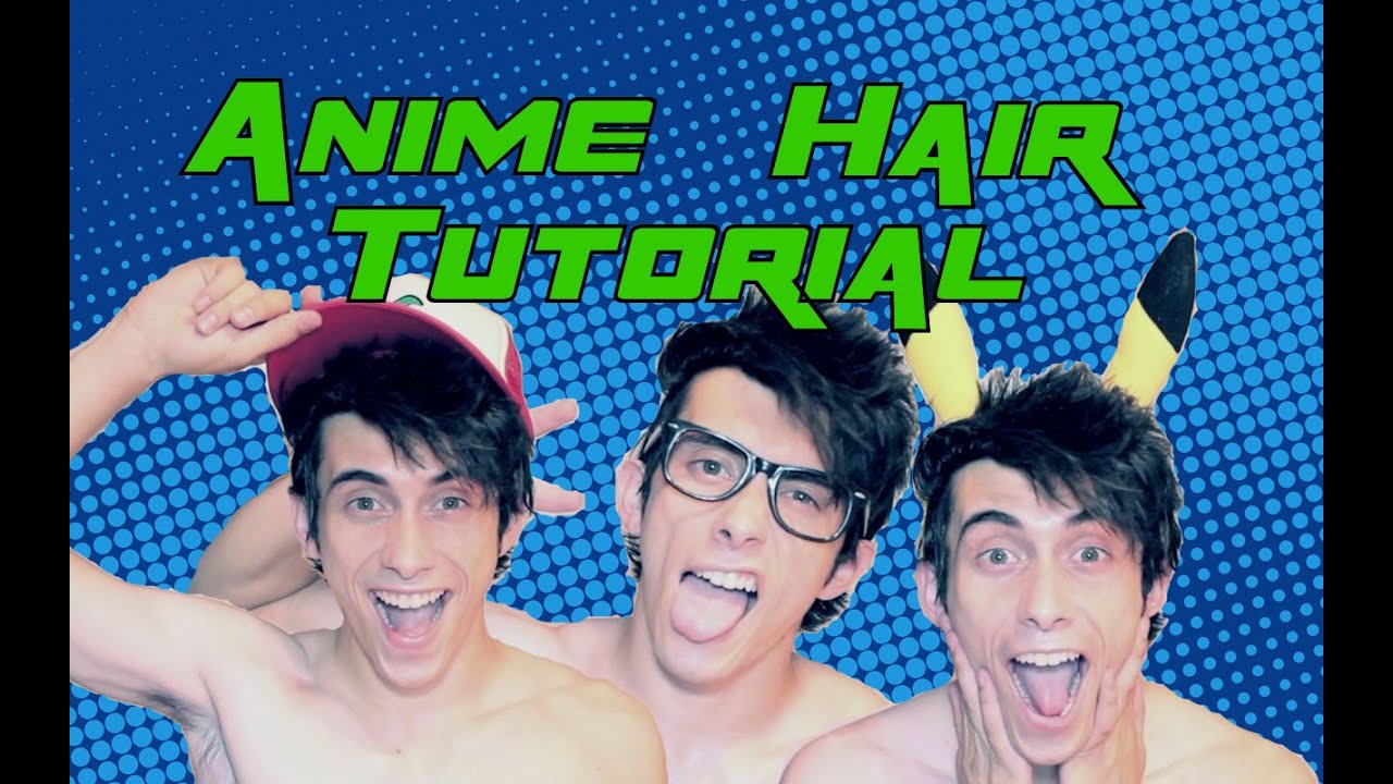 Anime Hair Tutorial - YouTube