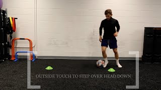 Outside Touch Step Over Head Down | Level 1