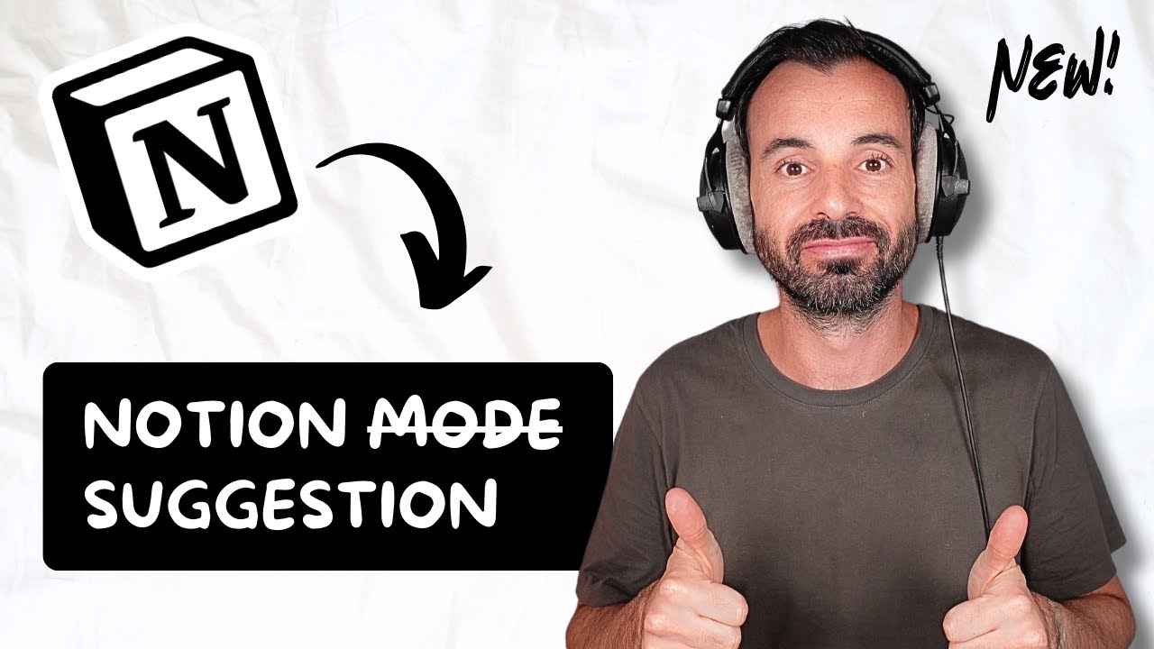 Le mode « suggestions de modifications » sur Notion - YouTube