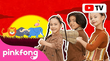 Thumbnail of [4K] Hakuna matata | Dance Along | Kids Rhymes | Let's Dance Together! | Pinkfong Songs