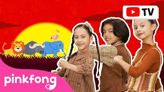 [4K] Hakuna matata | Dance Along | Kids Rhymes | Let&#39;s Dance Together! | Pinkfong Songs