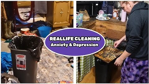 Kitchen & Bathroom Cleaning Motivation | Taking My Home Back from Anxiety & Depression