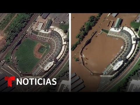 El antes y el después: así quedó Nueva Jersey luego de las inundaciones de Ida | Noticias Telemundo