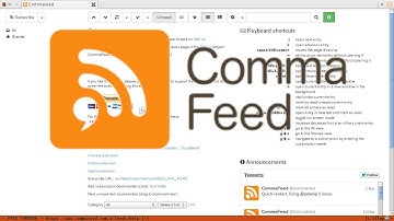 CommaFeed, Google Reader inspired self-hosted RSS reader