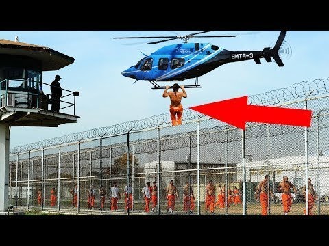 ციხიდან გაქცევა რომლებიც კამერებზეა დაფიქსირებული