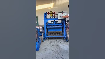 4-45 Mobile interlocking block making machine#mobilebrickmakingmachine  #brickmachine #cementbricks