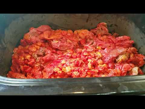 Making Tomato Sauce (or paste) from Frozen Tomatoes hqdefault