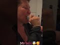 Parents couldn’t stop laughing when their little baby did the funniest thing ever! #shorts #💘🤯