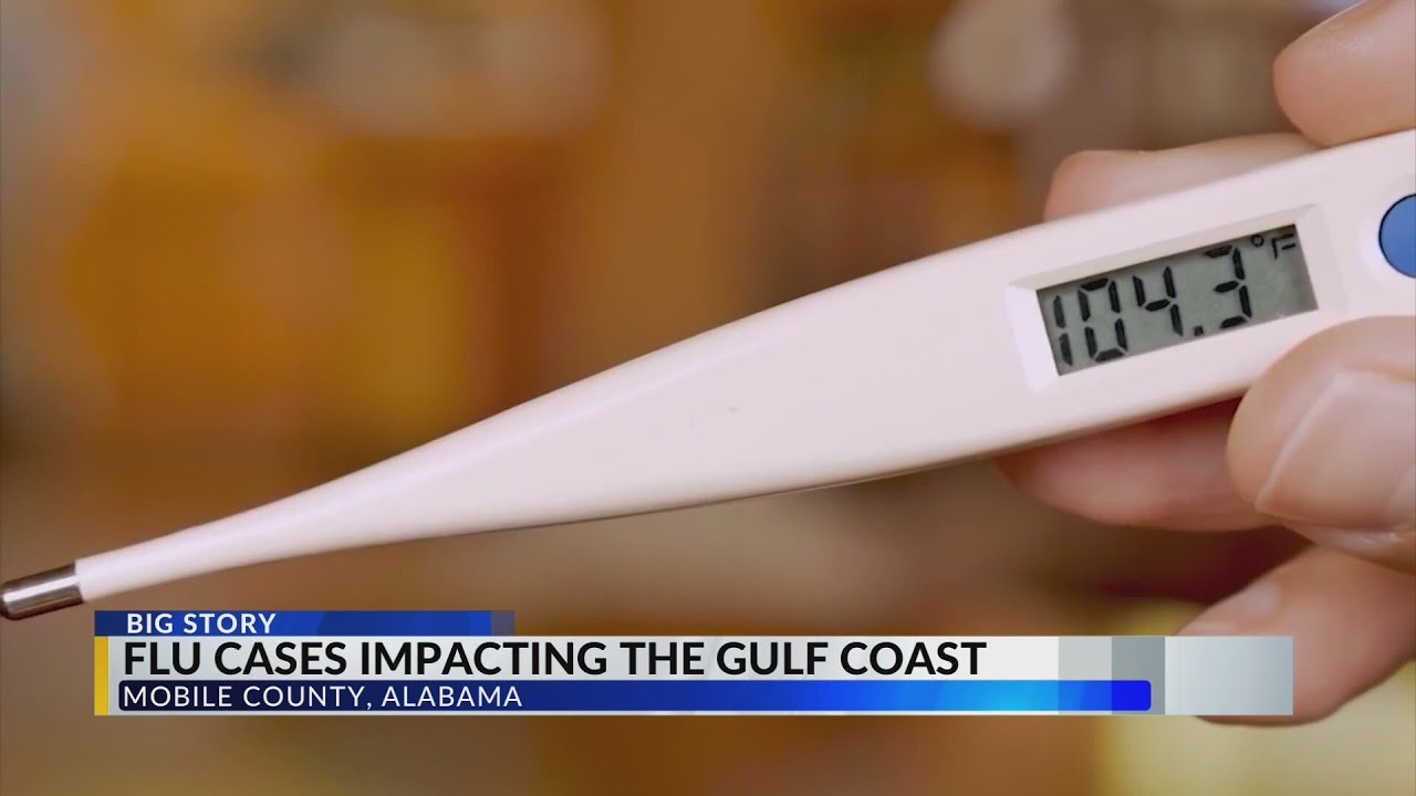 Flu cases in Mobile County almost double in just one week, officials say