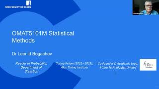 Exploring Data Science (Statistics) with University of Leeds Experts