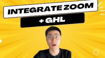 How to integrate Zoom with GHL (Gohighlevel) LATEST UPDATE